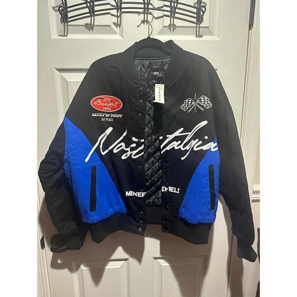 PacSun Nostalgia Racing Bomber Jacket